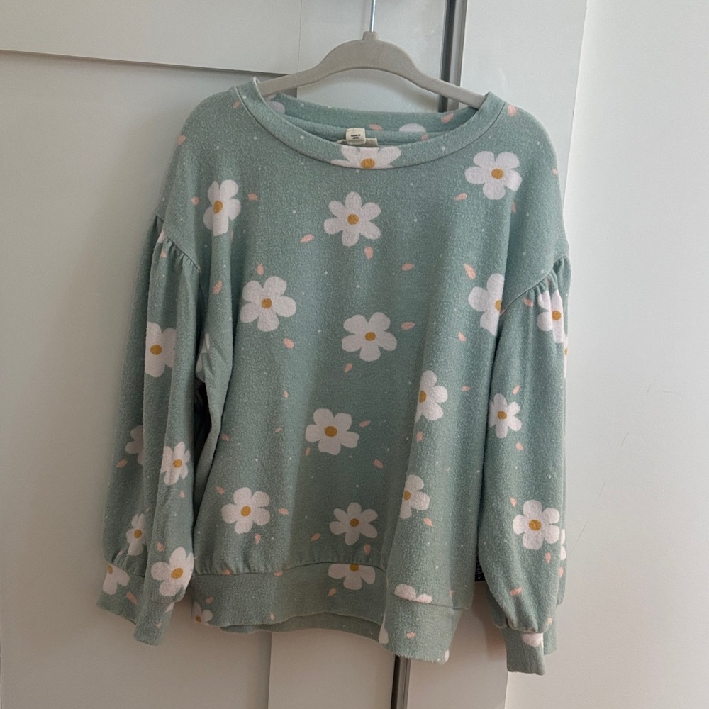 Floral Kids Sweater